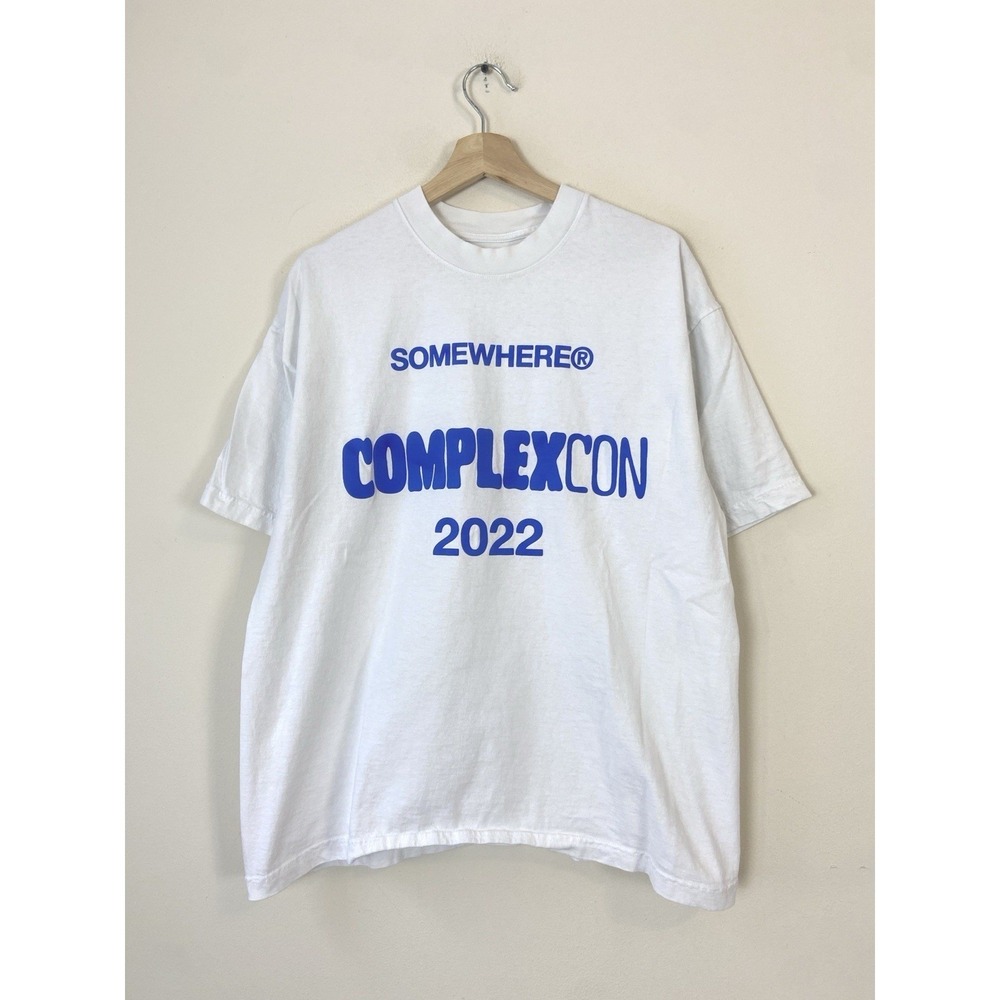 Somewhere‎ Co Complexcon 2022 White Tee Shirt Large